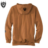 Carhartt Sleeve Logo Hoody Brown