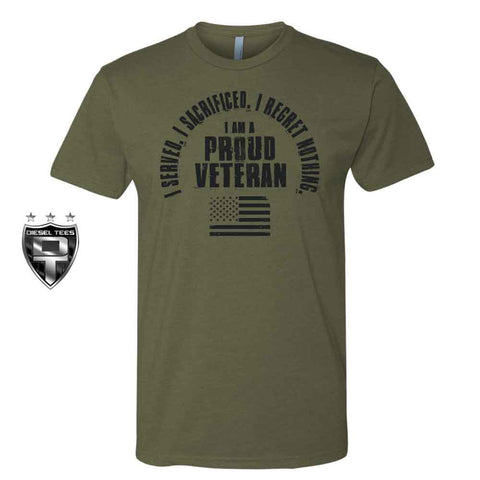 Proud Veteran T Shirt