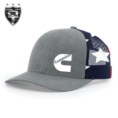 Cummins Flag Trucker Hat