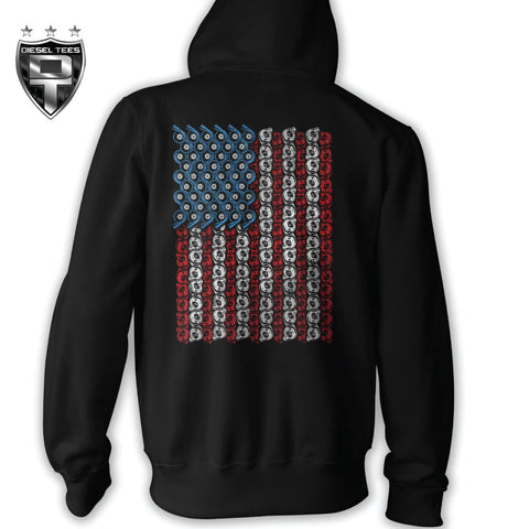 Turbo Flag Hooded Sweatshirt