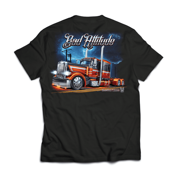 Big Rig Tees Bad Attitude BRT