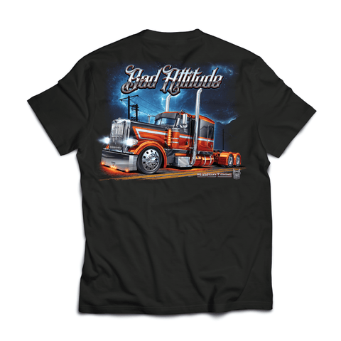 Big Rig Tees Bad Attitude BRT