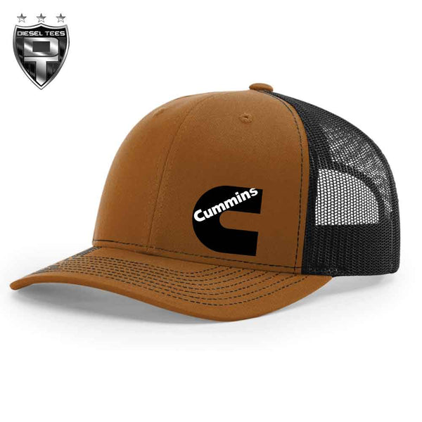 Cummins Richardson 112 Caramel/Black SnapBack Trucker Hat