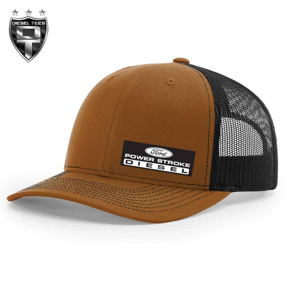 Power Stroke Richardson 112 Caramel/Black SnapBack Trucker Hat