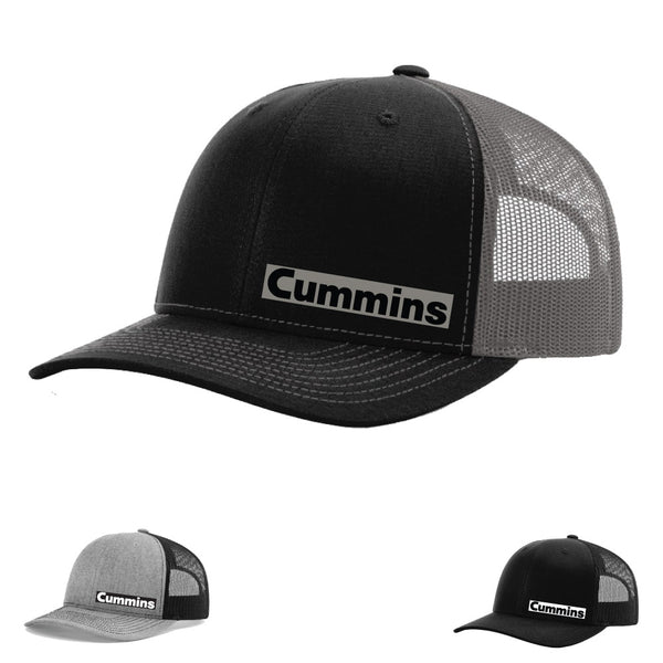 Cummins WORD LOGO 112 Trucker SnapBack Hat