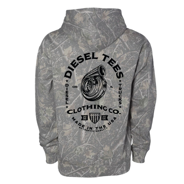 Deadwood Camo Oval Turbo Hoody
