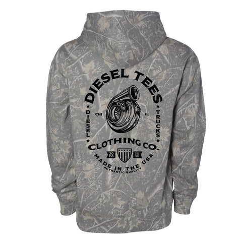 Deadwood Camo Oval Turbo Hoody