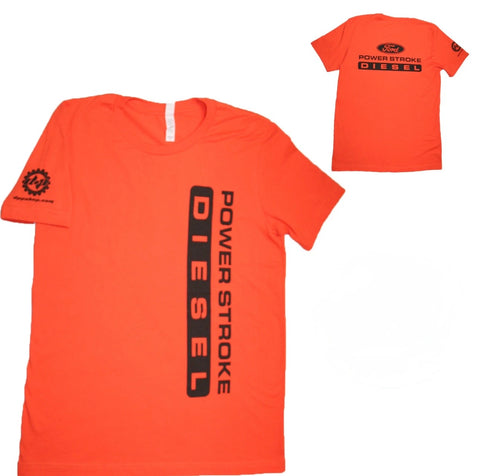 Power Stroke Diesel Graphic T-Shirt, Orange