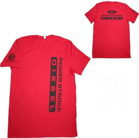 Power Stroke Diesel Graphic T-Shirt, Red
