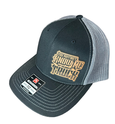 Know my Truck Leather Patch Hat 112
