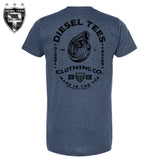 Diesel Tees Oval Heathered Shirts