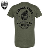 Diesel Tees Oval Heathered Shirts