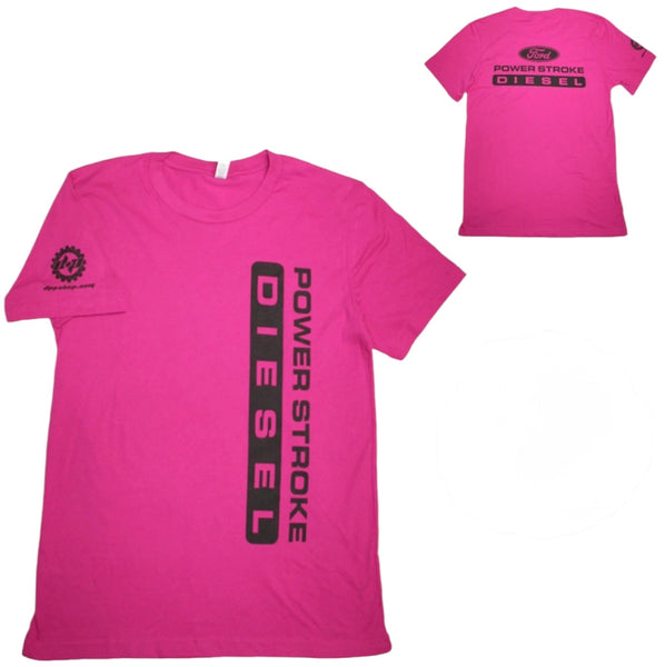 Power Stroke Diesel Graphic T-Shirt, Pink