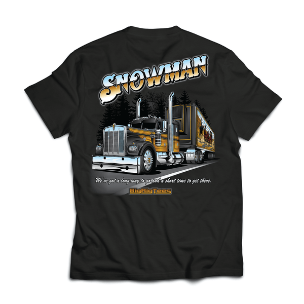 Big Rig Tees Snowman