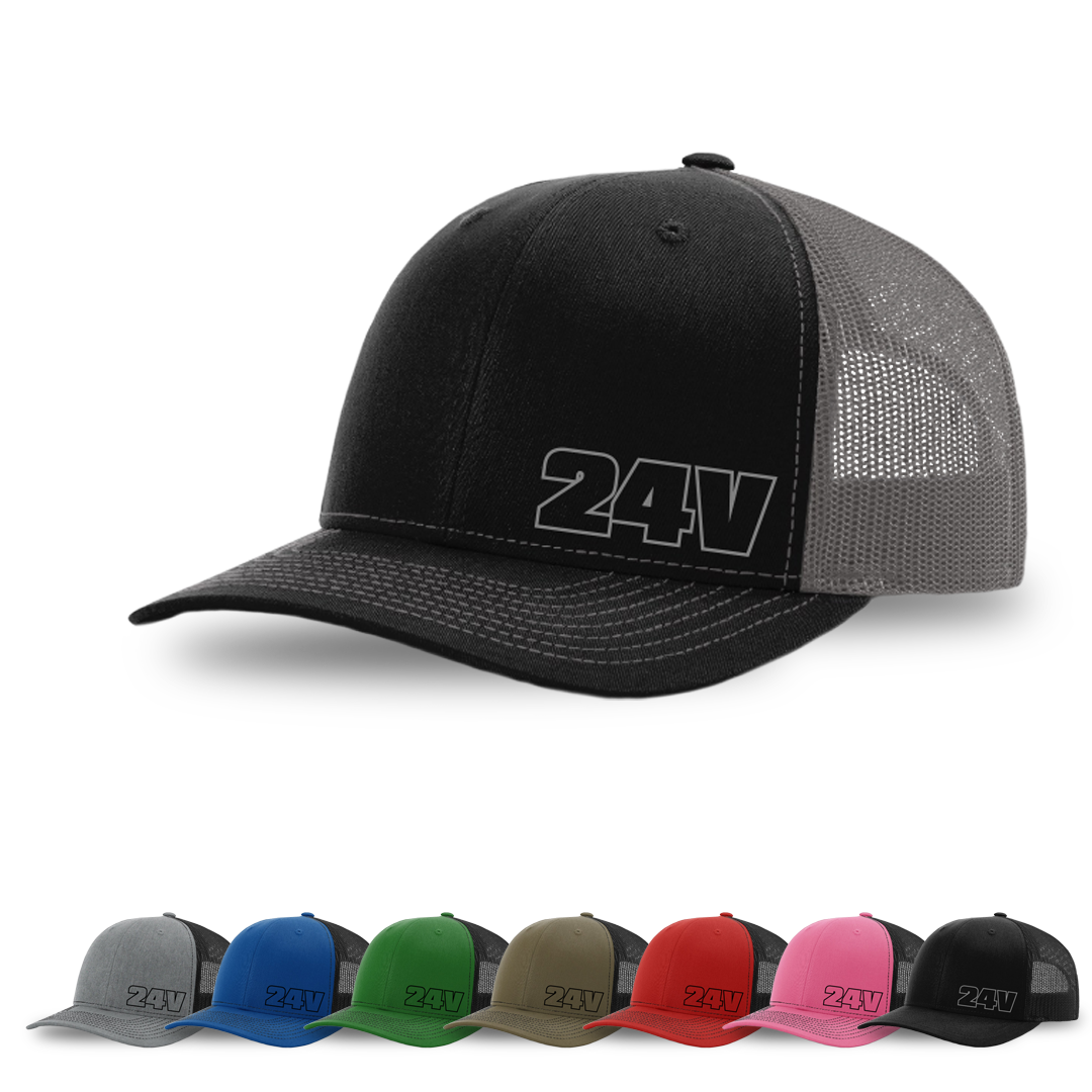 24V Engine Hat Cummins Diesel Diesel Tees