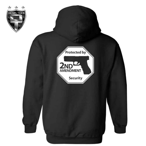 Protected By 2nd Amendment Security Hoody