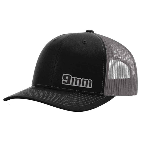9mm Gun SnapBack 112 Trucker Hat