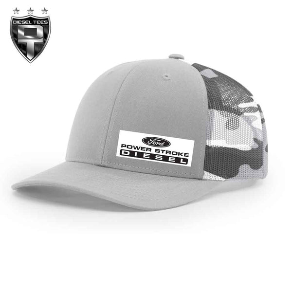 Power Stroke SnapBack 112 Grey Camo Hat