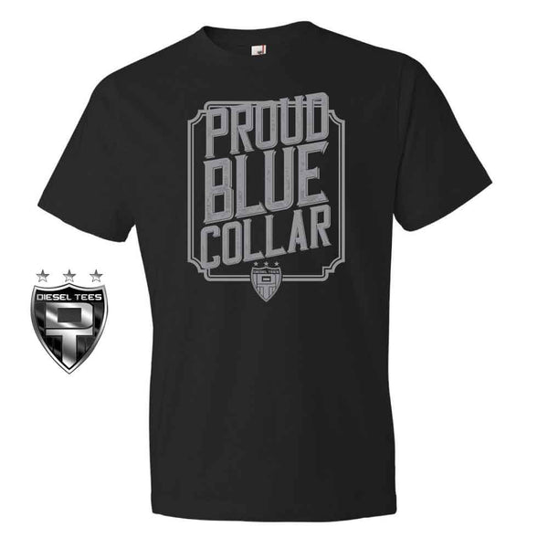 Proud Blue Collar T Shirt