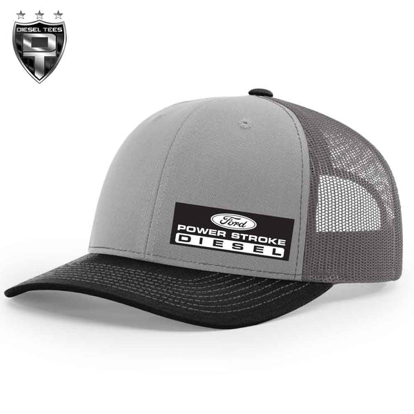 Power Stroke 112 Trucker Hat Tri-Color Grey