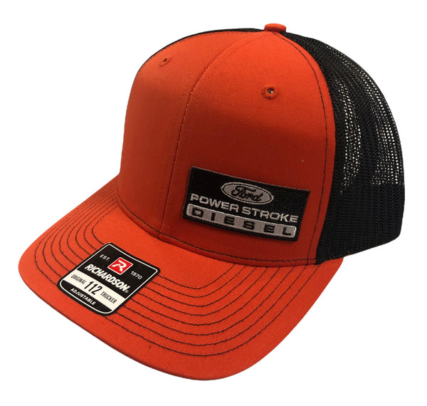 Power Stroke 112 SnapBack Trucker Hat Orange/Black