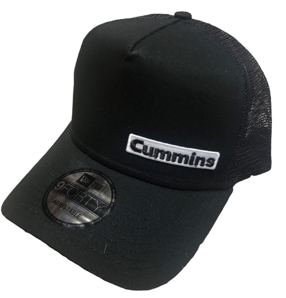 Cummins Diesel 9 Forty Trucker hat Black with White logo