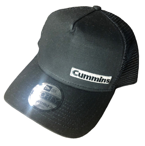Cummins 9 Forty Trucker Hat with Grey Word Logo